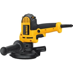DWE6401DS 6 Amp Corded Variable Speed Disk Sander with 5 in., 8 Hole Hook and Loop Pad, Dust Shroud and Wrench
