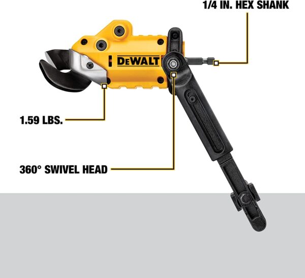 Metal Shears Attachment, Impact Ready (DWASHRIR) - Image 2