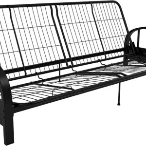 Metal Futon Frame, Black Large