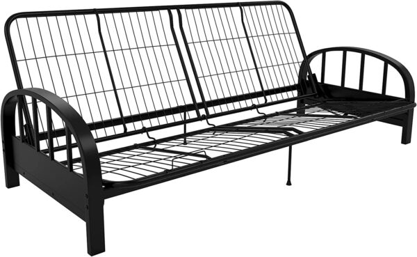 Metal Futon Frame, Black Large