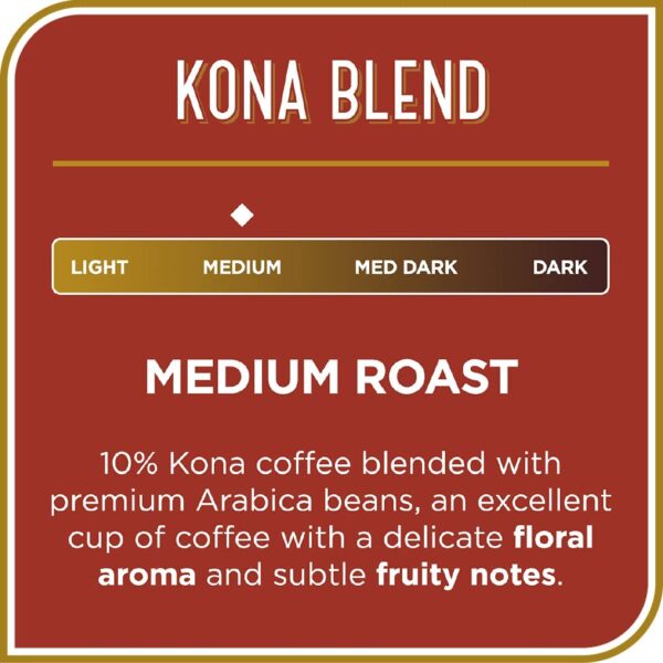 Don Francisco s Kona Blend Medium Roast Coffee Pods   100 Count   Recyclable Single-Serve Coffee Pods - Image 2
