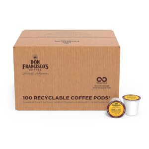 Don Francisco s Vanilla Nut Flavored Medium Roast Coffee Pods   100 Count