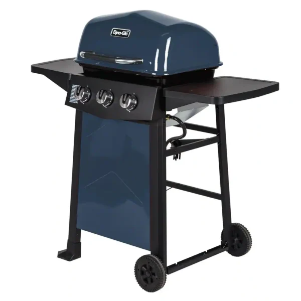 DGC310BNP-D 3-Burner Open Cart Propane Gas Grill in Blue - Image 3