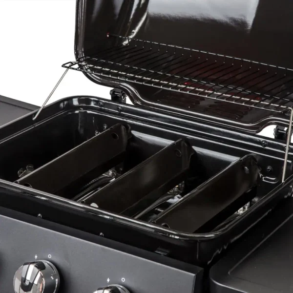 DGC310RNP-D 3-Burner Open Cart Propane Gas Grill in Red - Image 6