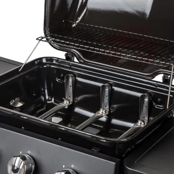 DGC310RNP-D 3-Burner Open Cart Propane Gas Grill in Red - Image 7
