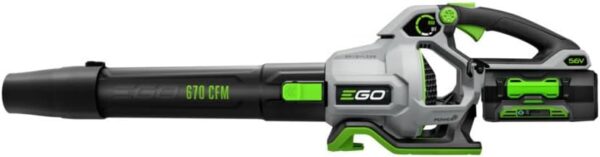 LB6703 670 CFM 180 MPH 56V Lithium-Ion Cordless Electric Variable-Speed Blower Kit with 4.0Ah Battery and 320W Charger Included, Black - Image 3