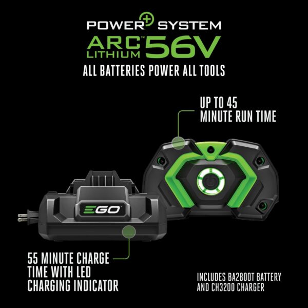 ST1623T  POWERLOAD with LINE IQ 56-volt 16-in Telescopic Cordless String Trimmer (Battery Included) - Image 9