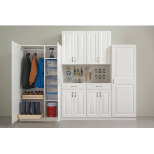 Estate ESBDD24SW 23.75-in W x 34.5-in H Wood Composite White Wall-mount Utility Storage Cabinet - Image 13