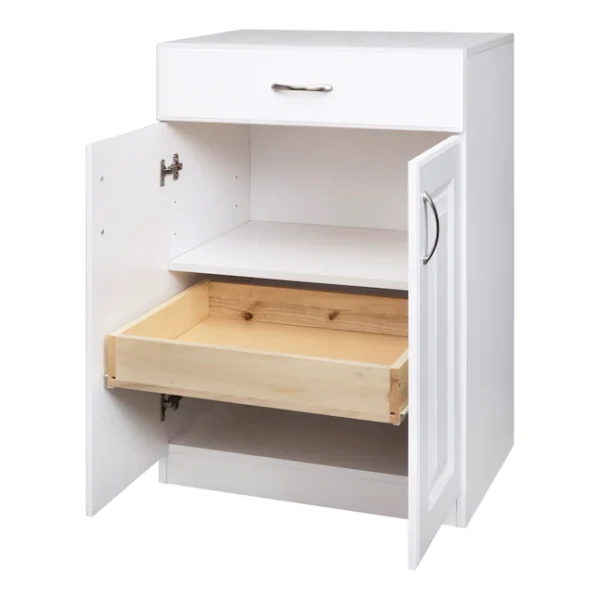 Estate ESBDD24SW 23.75-in W x 34.5-in H Wood Composite White Wall-mount Utility Storage Cabinet - Image 15