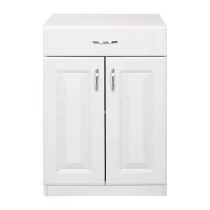 Estate ESBDD24SW 23.75-in W x 34.5-in H Wood Composite White Wall-mount Utility Storage Cabinet
