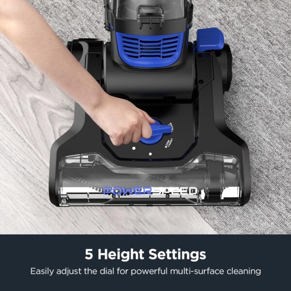 Lightweight Powerful Upright Vacuum Cleaner for Carpet and Hard Floor, New Model,Blue,black/New Model - Image 5