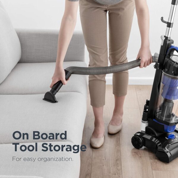 Lightweight Powerful Upright Vacuum Cleaner for Carpet and Hard Floor, New Model,Blue,black/New Model - Image 4
