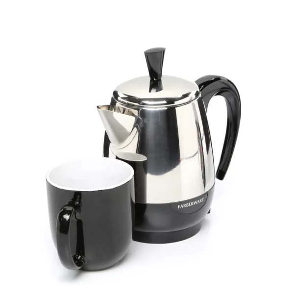 FCP240 2-4-Cup Percolator, Stainless Steel - Image 5