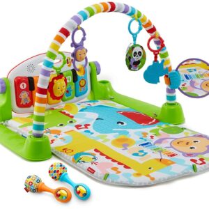 Fisher-Price Deluxe Kick   Play Piano Gym   Maracas