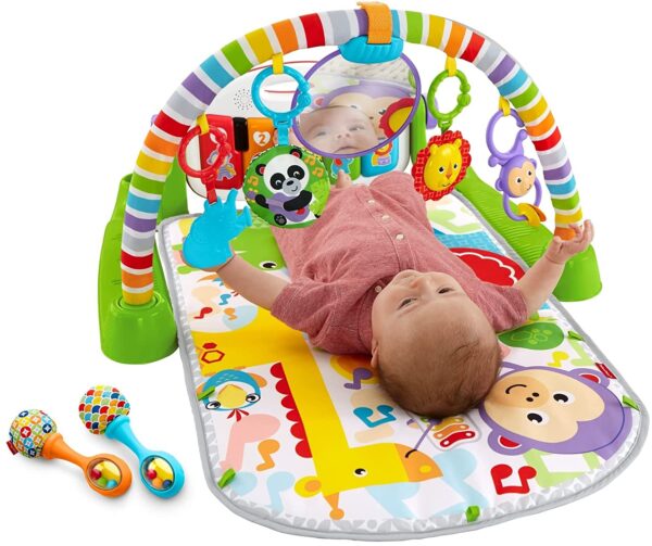 Fisher-Price Deluxe Kick   Play Piano Gym   Maracas - Image 3