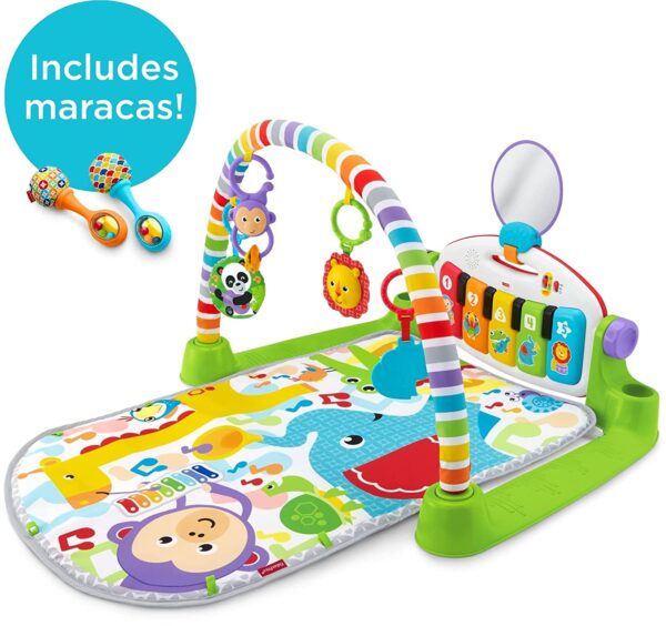 Fisher-Price Deluxe Kick   Play Piano Gym   Maracas - Image 4