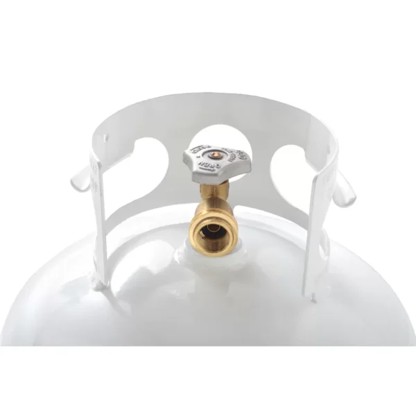 Flame King YSN401 40 lbs. Empty Propane Cylinder with Overfill Protection Device Valve - Image 4