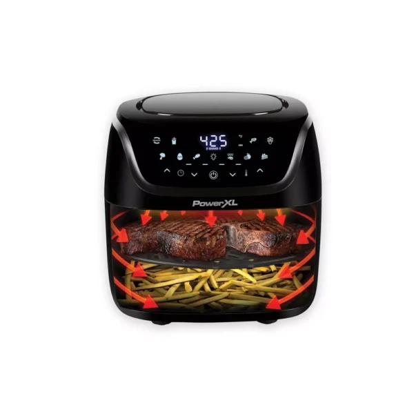 PowerXL Vortex Pro Air Fryer 8qt   Black - Image 6