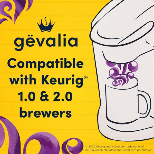 Gevalia Frothy 2-Step Mocha Latte Espresso K-Cup Coffee Pods   Froth Packets Kit, 6 Count (Pack of 6) - Image 7