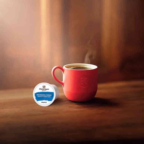 Gloria Jean s Macadamia Cookie Coffee, Keurig Single Serve K-Cup Pods, Medium Roast Coffee, 96 Count (4 Packs of 24) - Image 4