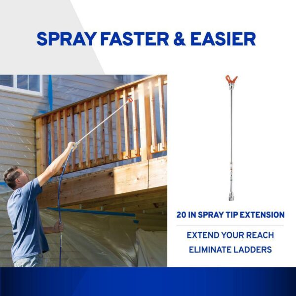 Graco 18F040 Magnum X7 Cart Airless Paint Sprayer with 20 in. extension, 50 ft. Hose and TRU517 Tip - Image 2