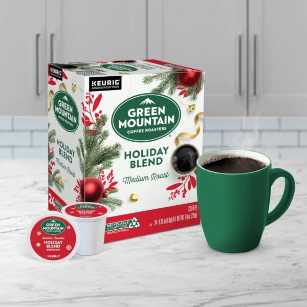 Green Mountain Coffee Roasters Holiday Blend, Keurig Single Serve K-Cup Pods, 96 Count (4 Packs of 24) - Image 5