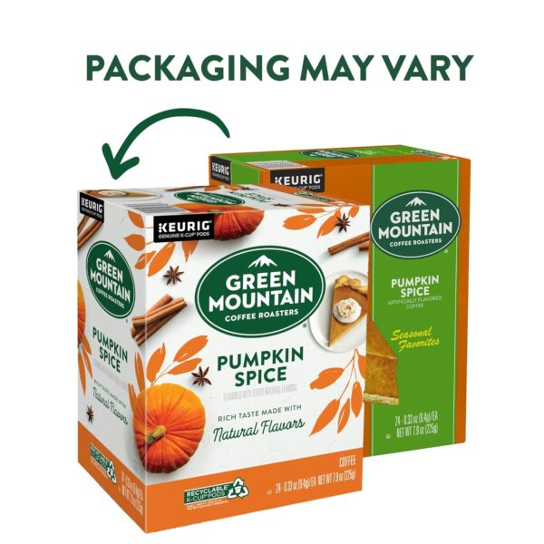 Green Mountain Coffee Roasters Pumpkin Spice Coffee, Keurig Single-Serve K-Cup Pods, Light Roast, 96 Count (4 Packs of 24) - Image 2