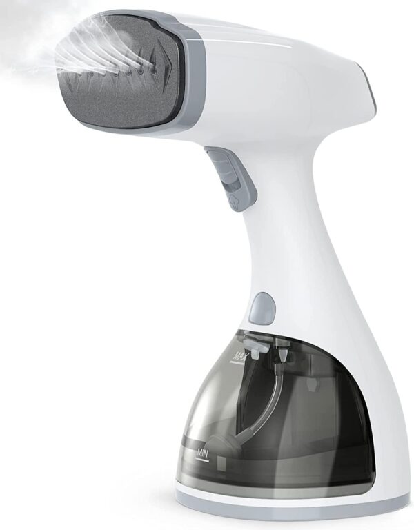 Handheld Garment Steamer 1800W 20s Heat Up Steamer for Clothes with LCD Smart Screen, 2 Steam Options Fabric Steamer, Upgraded Nozzle and 350ml Water Tank