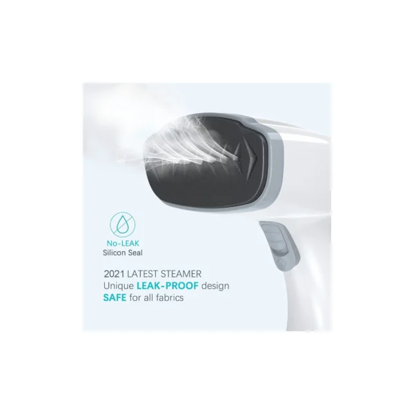Handheld Garment Steamer 1800W 20s Heat Up Steamer for Clothes with LCD Smart Screen, 2 Steam Options Fabric Steamer, Upgraded Nozzle and 350ml Water Tank - Image 6