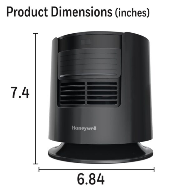 Sleep Electric Tower Fan with Pink Noise, HTF400, Black - Image 2