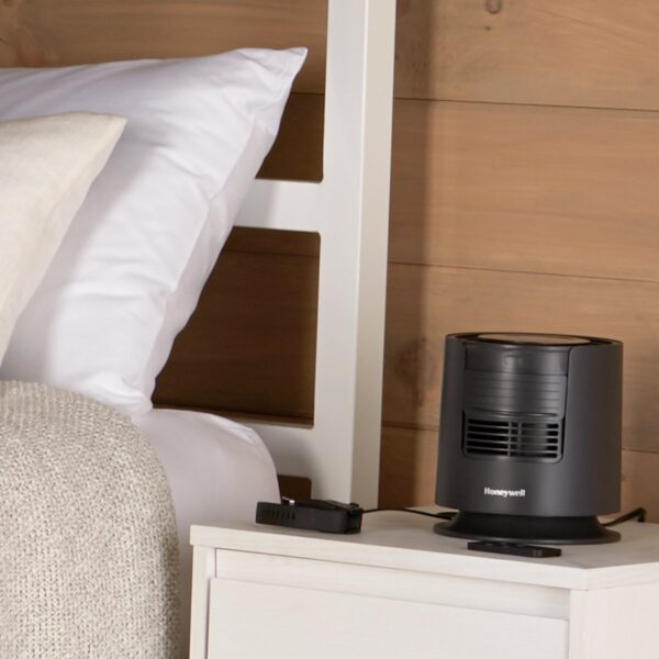 Sleep Electric Tower Fan with Pink Noise, HTF400, Black - Image 3