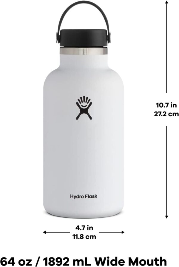 64oz Wide Mouth Bottle, Stone - Image 2