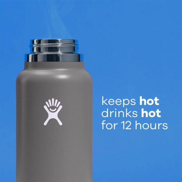 64oz Wide Mouth Bottle, Stone - Image 6