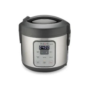 8 Cup One Touch Rice Cooker, , er, Cooks Rice, Grains, Quinoa and Oatmeal, No Pressure Cooking Functionality
