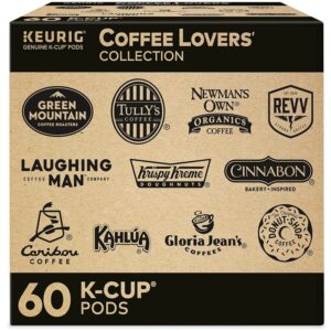 Keurig Coffee Lovers Collection, Single-Serve Coffee K-Cup Pods Sampler, 60ct