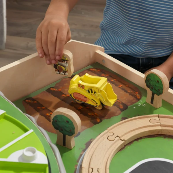 PAW Patrol Adventure Bay Wooden Play Table with Rotating Lookout Tower, 73 Pieces - Image 11