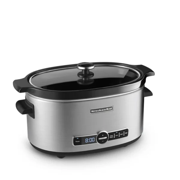 KSC6223SS 6-Qt. Slow Cooker with Standard Lid   Stainless Steel