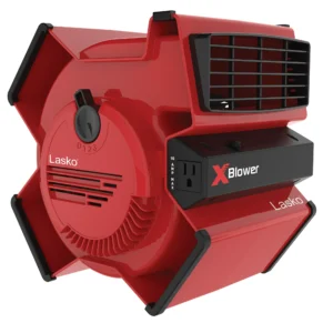 Multi-Position Utility Blower Fan with USB Port, X12900, Red
