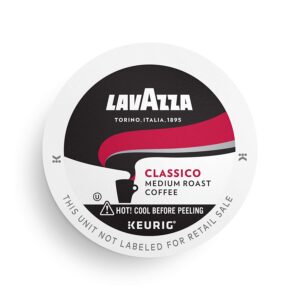 Lavazza Classico Single-Serve Coffee K-Cups for Keurig Brewer, Medium Roast, 10 Count Boxes (Pack of 6) ,100% Arabica, Value Pack, Full bodied medium roast with rich flavor and notes of dried fruit