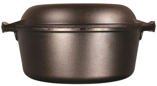 L8D Cast Iron 5 Quart Double Dutch Oven - Image 2