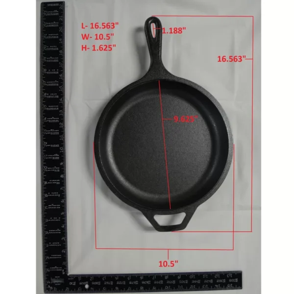 LCC3 Cast Iron Combo Cooker, Pre-Seasoned, 3.2-Quart - Image 6