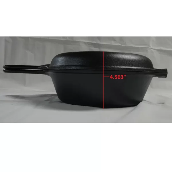 LCC3 Cast Iron Combo Cooker, Pre-Seasoned, 3.2-Quart - Image 7