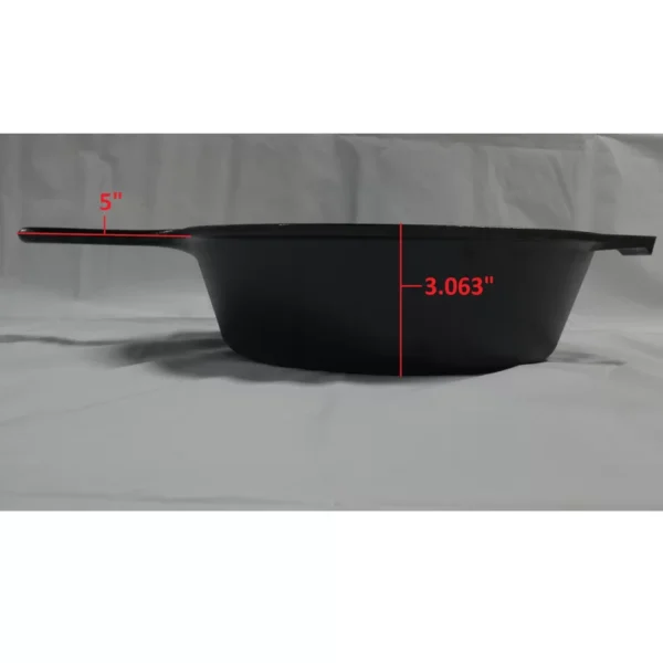LCC3 Cast Iron Combo Cooker, Pre-Seasoned, 3.2-Quart - Image 8