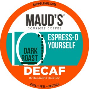 Maud s Decaf Kona Coffee Pods, 100 ct Decaffeinated Kona Coast Blend