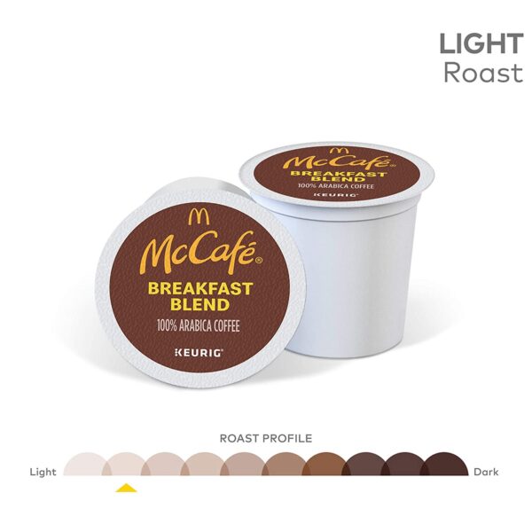 McCaf?? Breakfast Blend, Keurig Single Serve K-Cup Pods, Light Roast Coffee Pods, 96 Count - Image 4