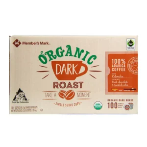 Member s Mark Organic Dark Roast Coffee (100 Single-Serve Cups)