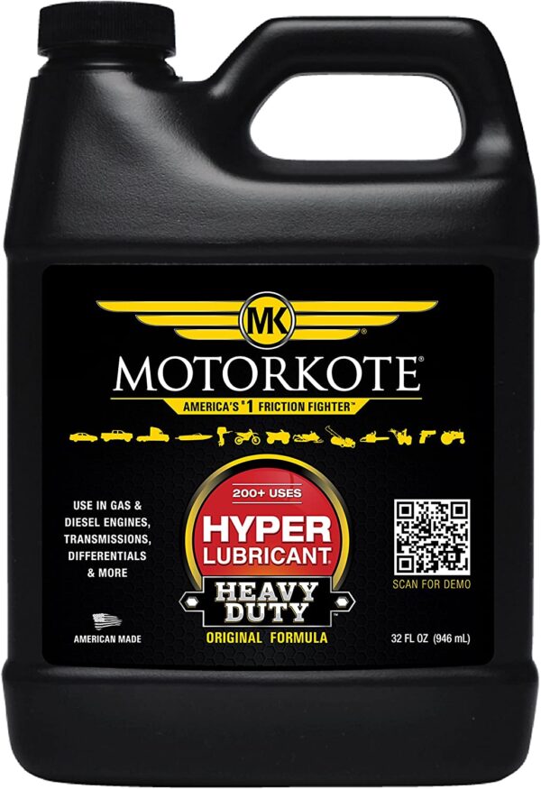 MK-HL32-06 Heavy Duty Hyper Lubricant Engine Treatment, 32-Ounce, Single, Black