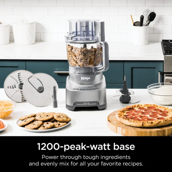 NINJA NF701 Professional XL 12-Cup Stainless Steel Food Processor - Image 11