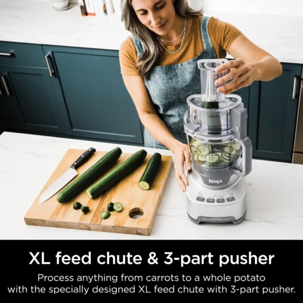 NINJA NF701 Professional XL 12-Cup Stainless Steel Food Processor - Image 16