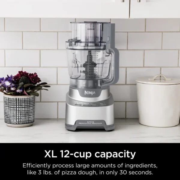 NINJA NF701 Professional XL 12-Cup Stainless Steel Food Processor - Image 17